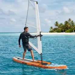 vidaXL Opblaasbaar SUP Board met Zeil TRITON 330 x 76 x 15 cm Blauw
