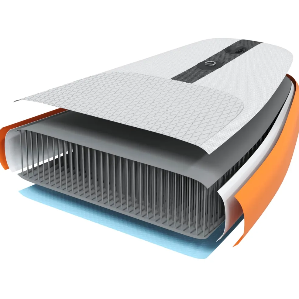 vidaXL Opblaasbaar SUP Board met Zeil TRITON 330 x 76 x 15 cm Blauw