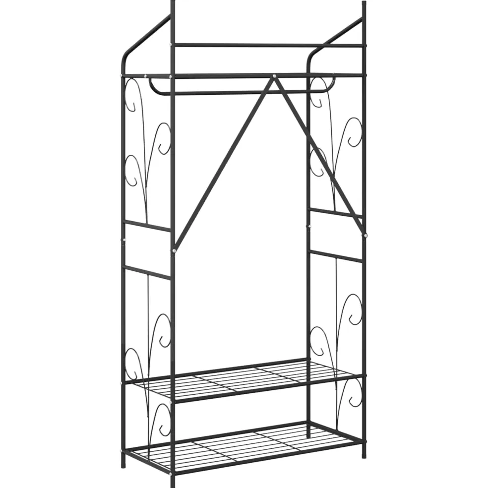 vidaXL Open Kledingkast 2 st 78 x 36 x 158 cm
