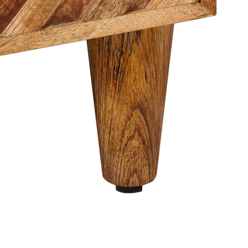 vidaXL Opslagkasten Bruin 40 x 33,5 x 110 cm Massief Mango Hout