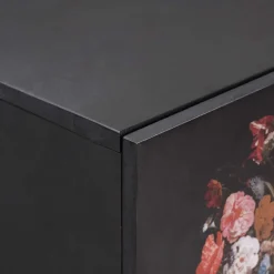 vidaXL Opslagkasten Multikleur 40 x 33,5 x 110 cm Massief Mango Hout