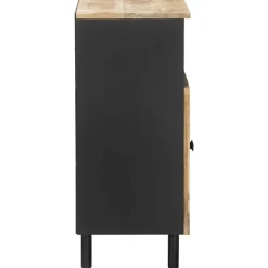 vidaXL Opslagkasten Naturel 60 x 33 x 75 cm Massief Mango Hout
