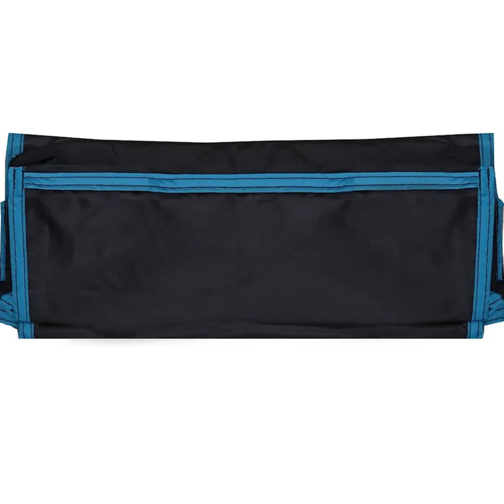 vidaXL Opslagzak met opslag Zwart 66 x 40 cm oxford