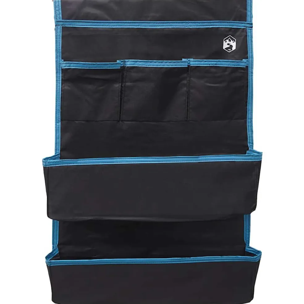 vidaXL Opslagzak met opslag Zwart 66 x 40 cm oxford