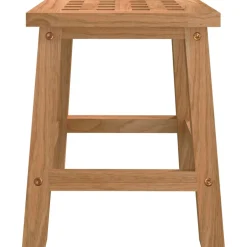 vidaXL Opstapkrukje 29x22,5x25,5 cm massief walnotenhout