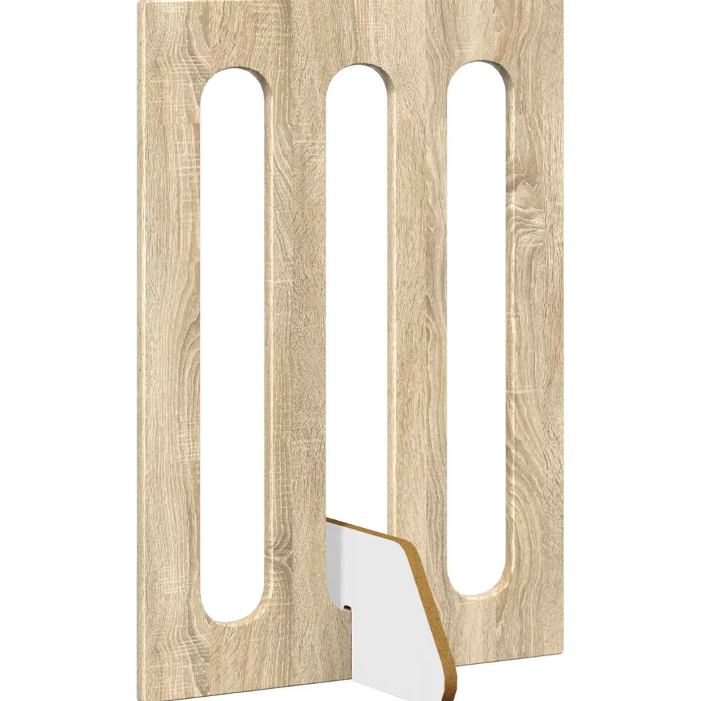 vidaXL Opvouwbaar huisdierhek 2 st Sonoma Eiken 100,5 x 38 x 70 cm