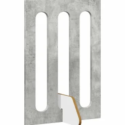vidaXL Opvouwbaar huisdierhek 2 st Betongrijs 100,5 x 38 x 70 cm