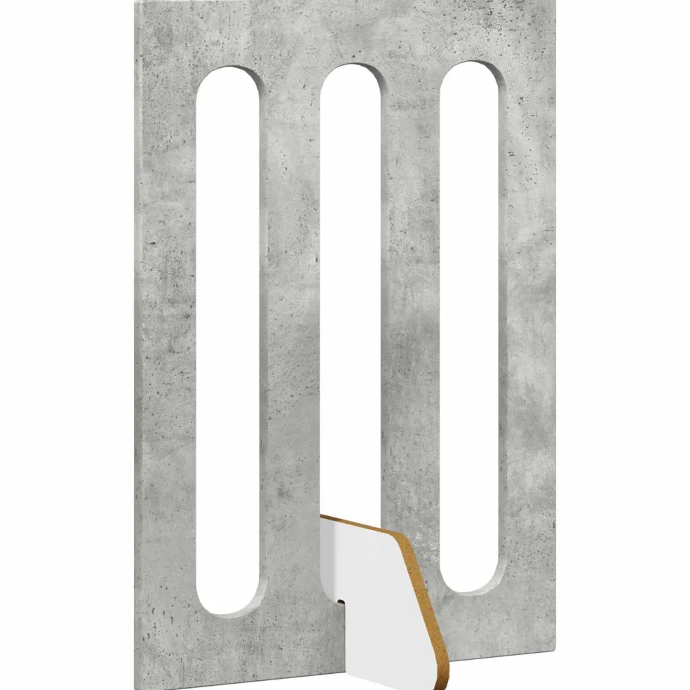 vidaXL Opvouwbaar huisdierhek 2 st Betongrijs 100,5 x 38 x 70 cm