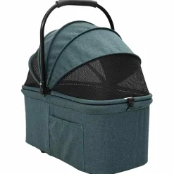 vidaXL Opvouwbare Huisdierenwagen Groen 78 x 54 x 101 cm Polyester