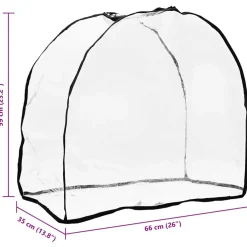 vidaXL Opvouwbare Huisdierenwagen Grijs 78 x 54 x 101 cm Polyester