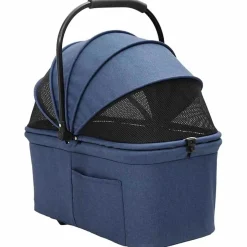 vidaXL Opvouwbare Huisdierenwagen Blauw 81 x 47 x 99 cm Polyester