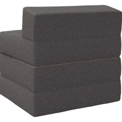 vidaXL Opvouwbare slaapbank Lichtgrijs 70 x 60 x 63 cm Stof