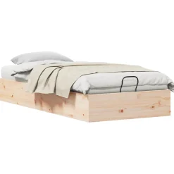 vidaXL Ottoman Bedframe met Opslag Naturel 72 x 190 cm
