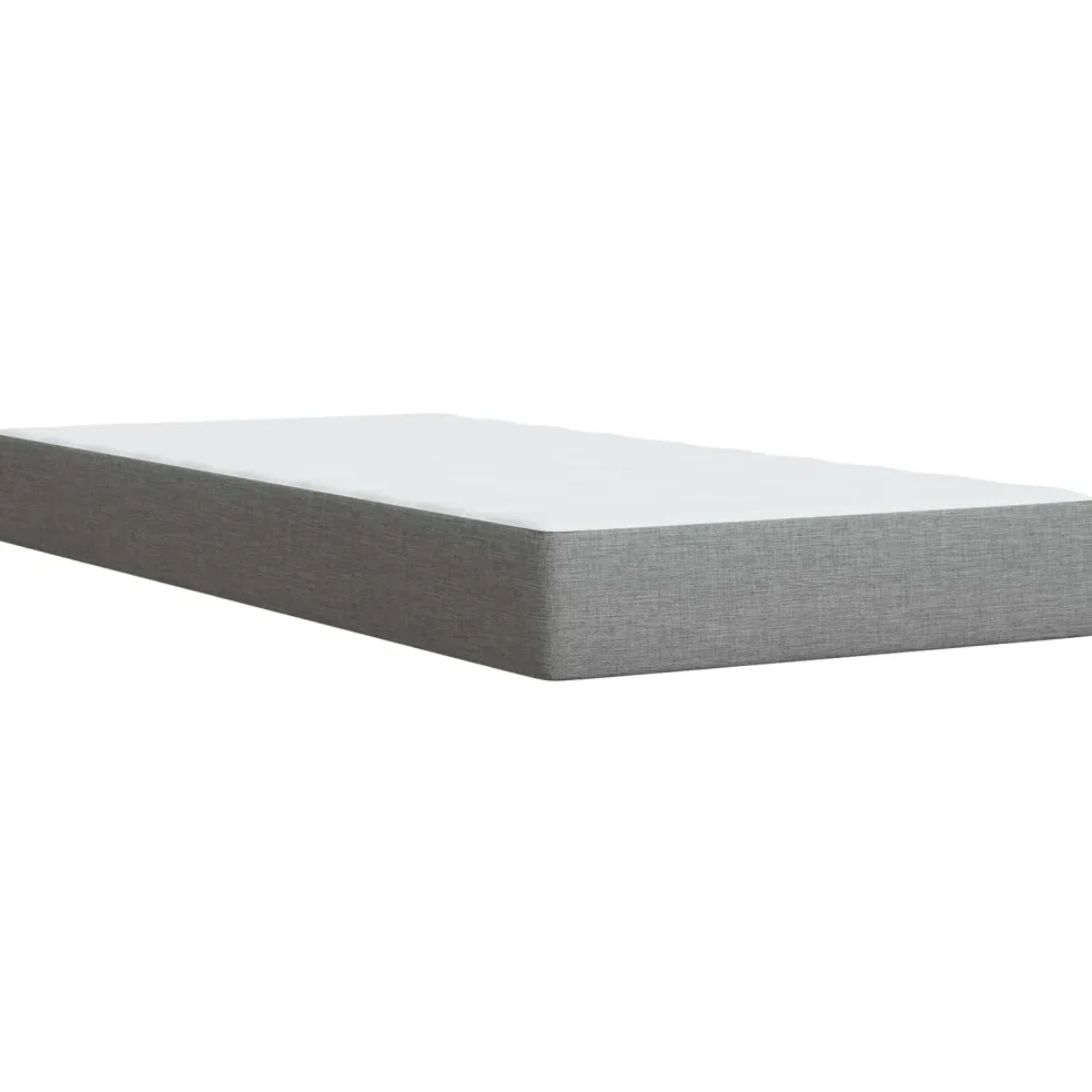 vidaXL Ottoman bed met matras Lichtgrijs 80 x 200 cm Stof