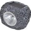 vidaXL Outdoor Spotlight solar LED 12 st steenvormig