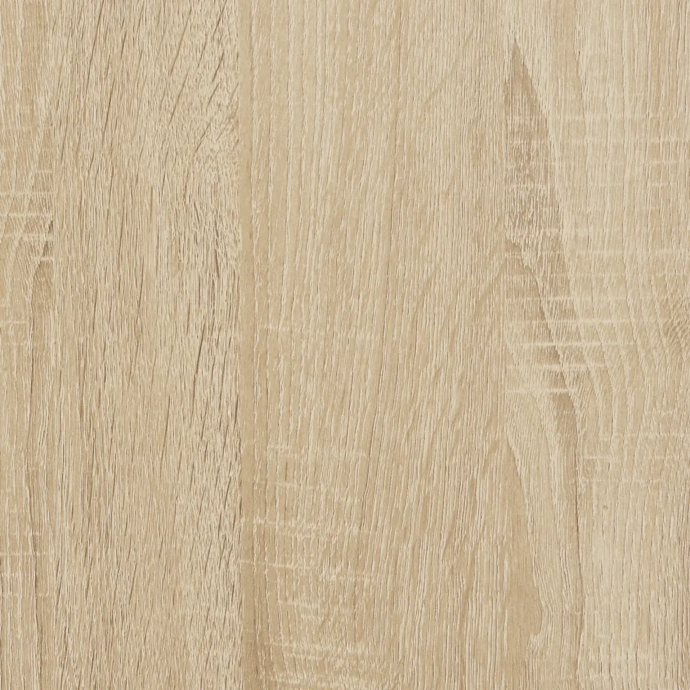 vidaXL Ovenkasten 2 st Lucca bewerkt hout sonoma eikenkleurig