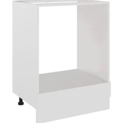 vidaXL Ovenkast Lyon 60x46x81,5 cm bewerkt hout wit
