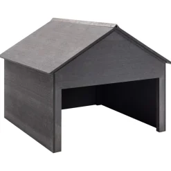 vidaXL Overkapping voor grasmaaier 80x80x70 cm HKC