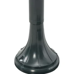 vidaXL Paalverlichting tuin E27 120 cm aluminium donkergroen