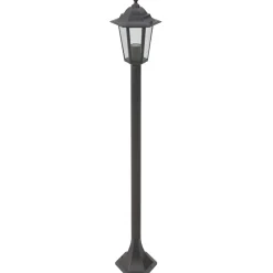 vidaXL Paalverlichting voor tuin E27 110 cm aluminium brons 6 st