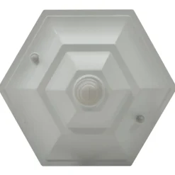 vidaXL Paalverlichting voor tuin E27 110 cm aluminium wit 6 st
