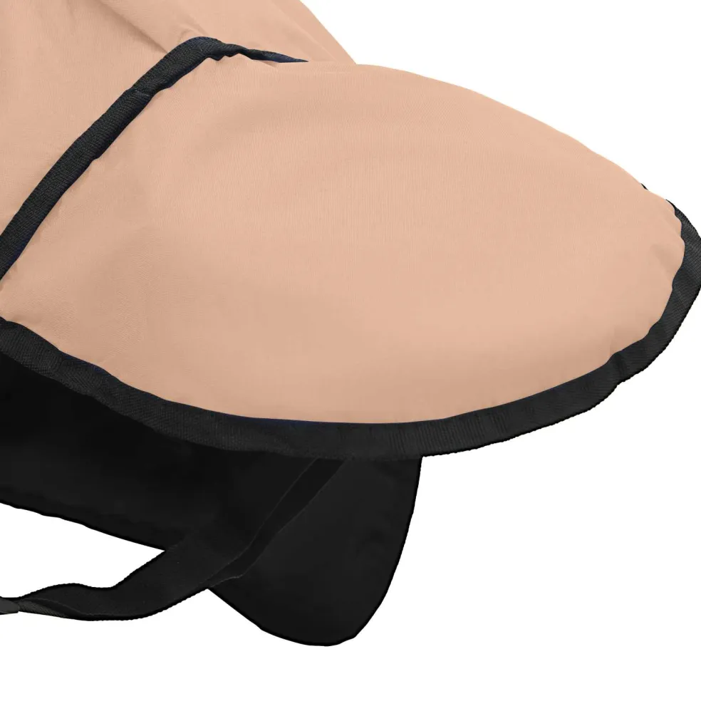 vidaXL Paardendeken Cappuccino 75 cm Polyester