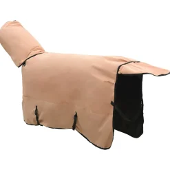 vidaXL Paardendeken Cappuccino 75 cm Polyester
