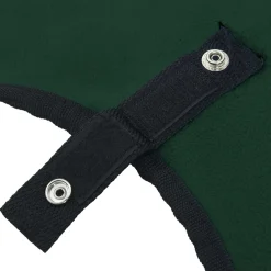 vidaXL Paardendeken Donkergroen 75 cm Polyester Fleece