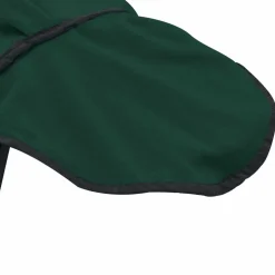 vidaXL Paardendeken Donkergroen 75 cm Polyester Fleece