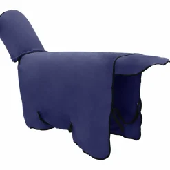 vidaXL Paardendeken Marineblauw 75 cm Polyester Fleece