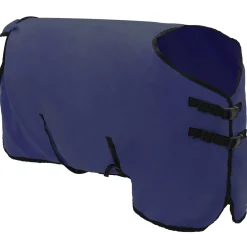 vidaXL Paardendeken Marineblauw 75 cm Polyester Fleece