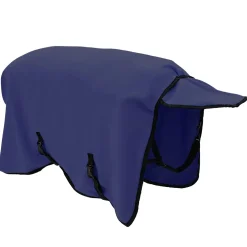 vidaXL Paardendeken Marineblauw 75 cm Polyester Fleece