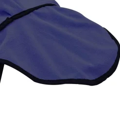 vidaXL Paardendeken Marineblauw 75 cm Polyester Fleece