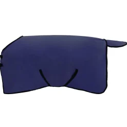 vidaXL Paardendeken Marineblauw 75 cm Polyester Fleece