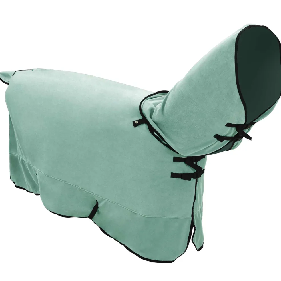 vidaXL Paardendeken Speciale Groen 135 cm Polyester Fleece