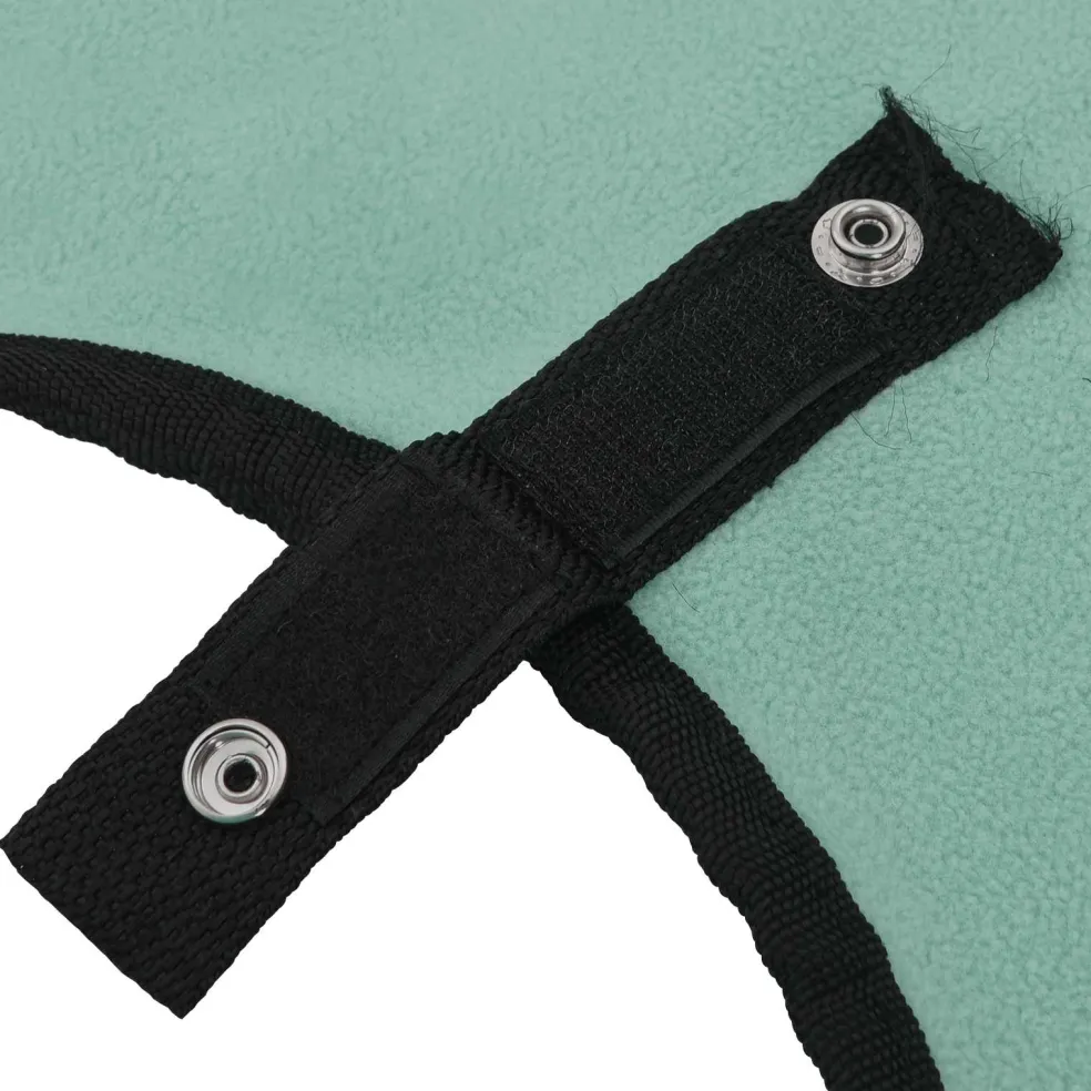 vidaXL Paardendeken Speciale Groen 135 cm Polyester Fleece