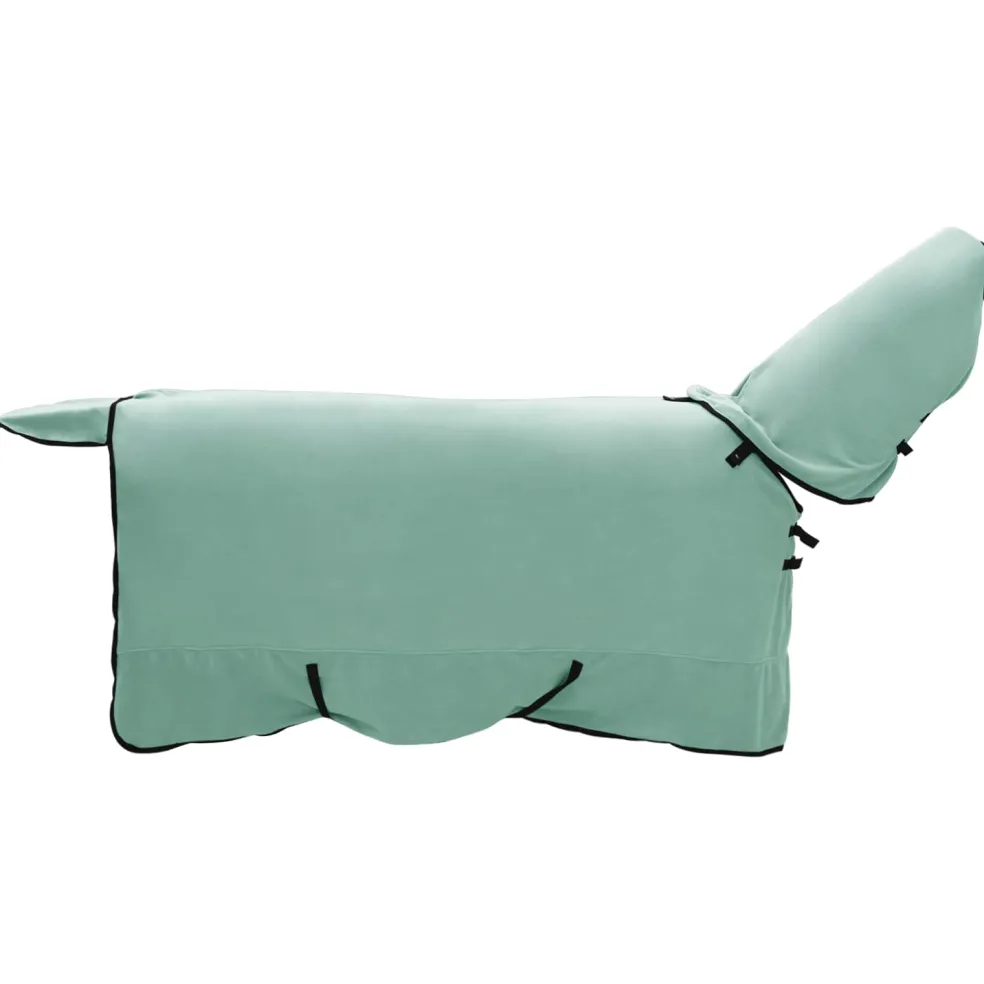 vidaXL Paardendeken Speciale Groen 135 cm Polyester Fleece