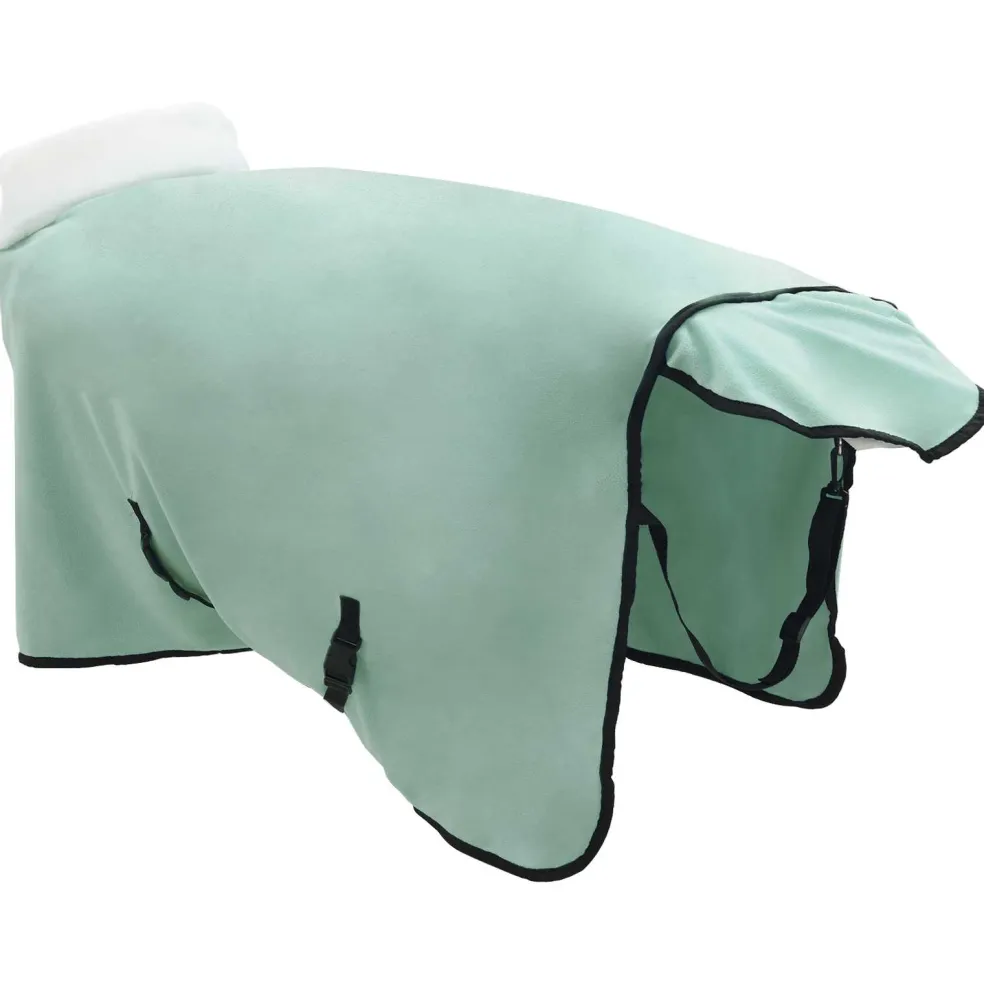 vidaXL Paardendeken Speciale Groen 75 cm Polar fleece