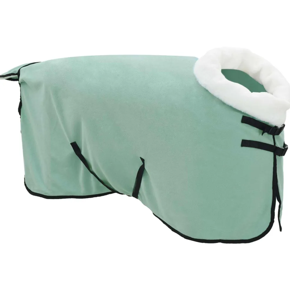 vidaXL Paardendeken Speciale Groen 75 cm Polar fleece
