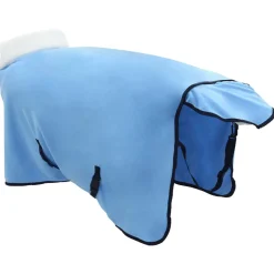 vidaXL Paardendeken Volledige Aqua 75 cm Polar fleece
