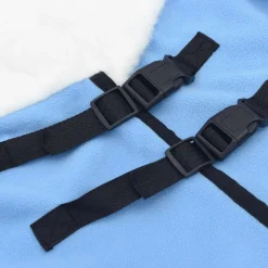 vidaXL Paardendeken Volledige Aqua 75 cm Polar fleece