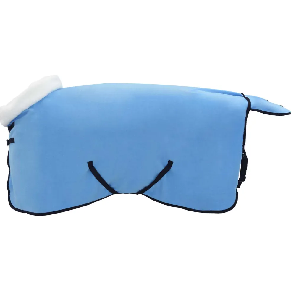 vidaXL Paardendeken Volledige Aqua 75 cm Polar fleece