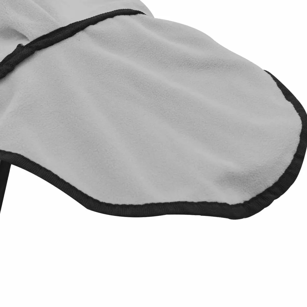 vidaXL Paardendeken Volledig Lichtgrijs 75 cm Polar fleece