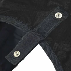 vidaXL Paardendeken Volledig Zwart 75 cm Polyester