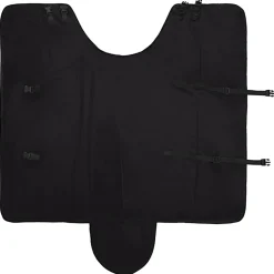 vidaXL Paardendeken Volledig Zwart 75 cm Polyester