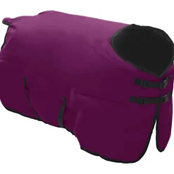 vidaXL Paardendeken Volledig Paars 75 cm Polyester
