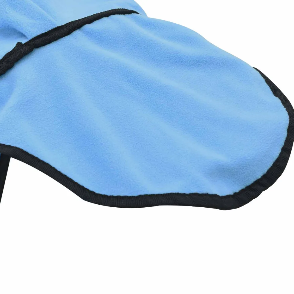 vidaXL Paardendeken Volledige Aqua 75 cm Polyester Fleece