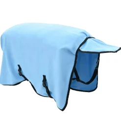 vidaXL Paardendeken Volledige Aqua 75 cm Polyester Fleece