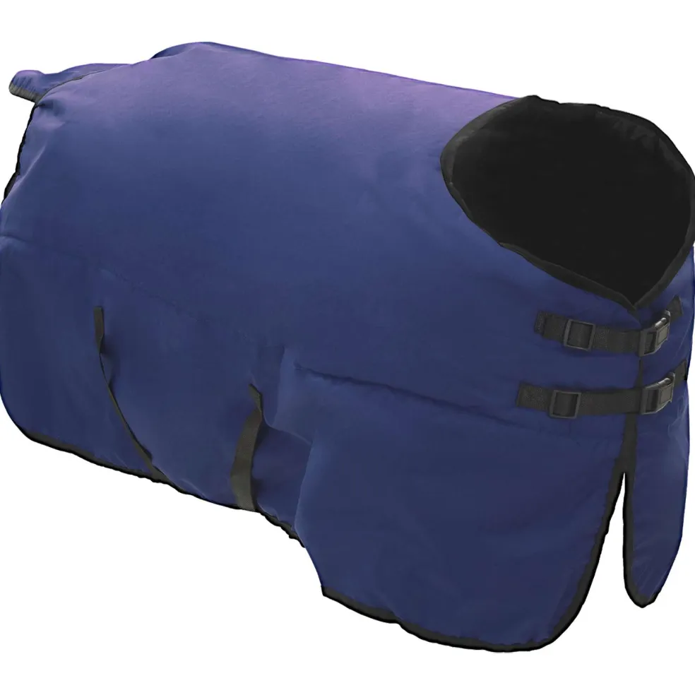 vidaXL Paardendeken Volle Marineblauw 165 cm Polyester