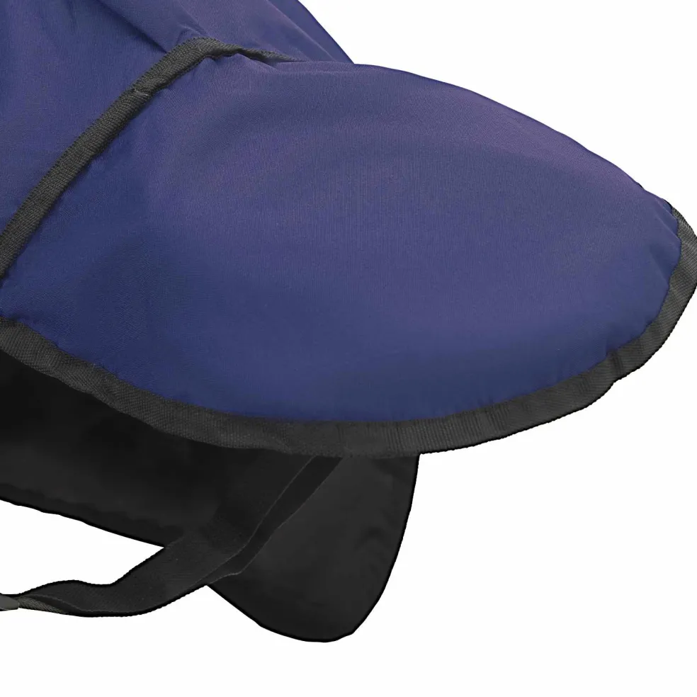 vidaXL Paardendeken Volle Marineblauw 165 cm Polyester